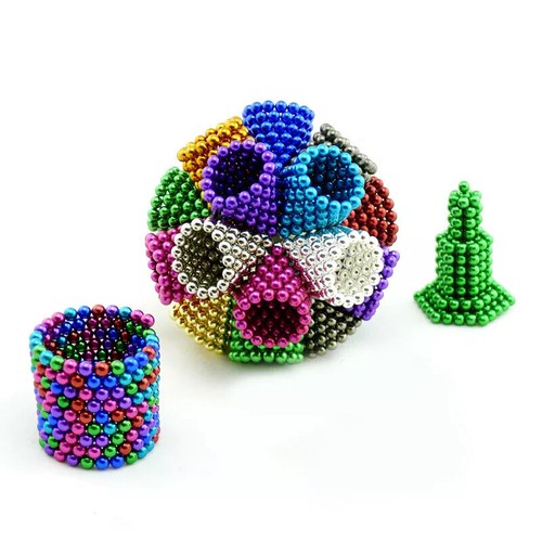 512X Mini Fidget Balls Building Blocks Desk Toy for Adults Office Stress Relief - Picture 8 of 10