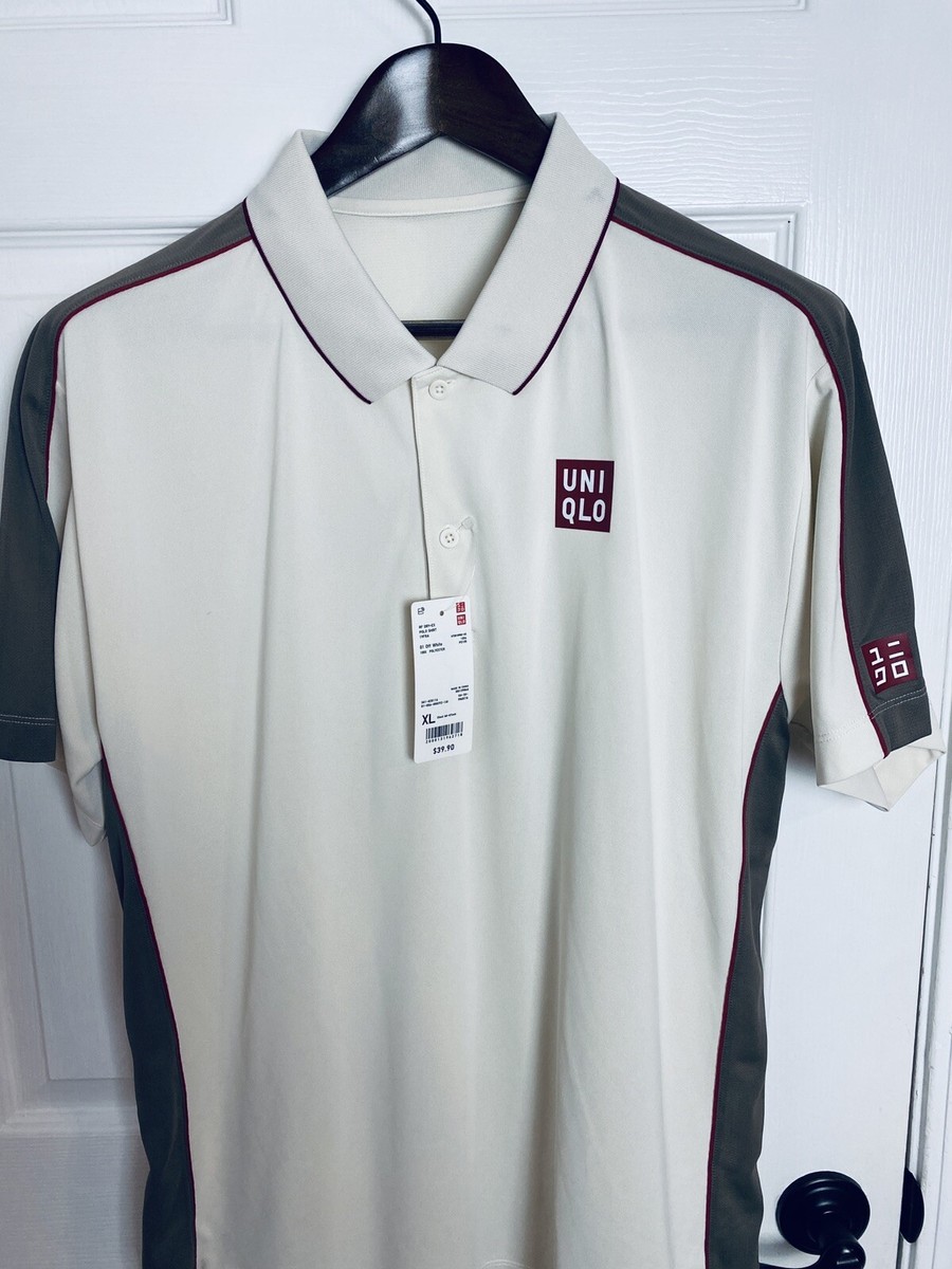 フェデラー　ユニクロ　全米オープン 2019 ポロシャツ XL s-l1200.jpg