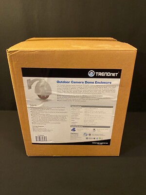 TRENDNET TV-H400 OUTDOOR CAMERA DOME ENCLOSURE HEATED COOLED GOOSENECK IP66