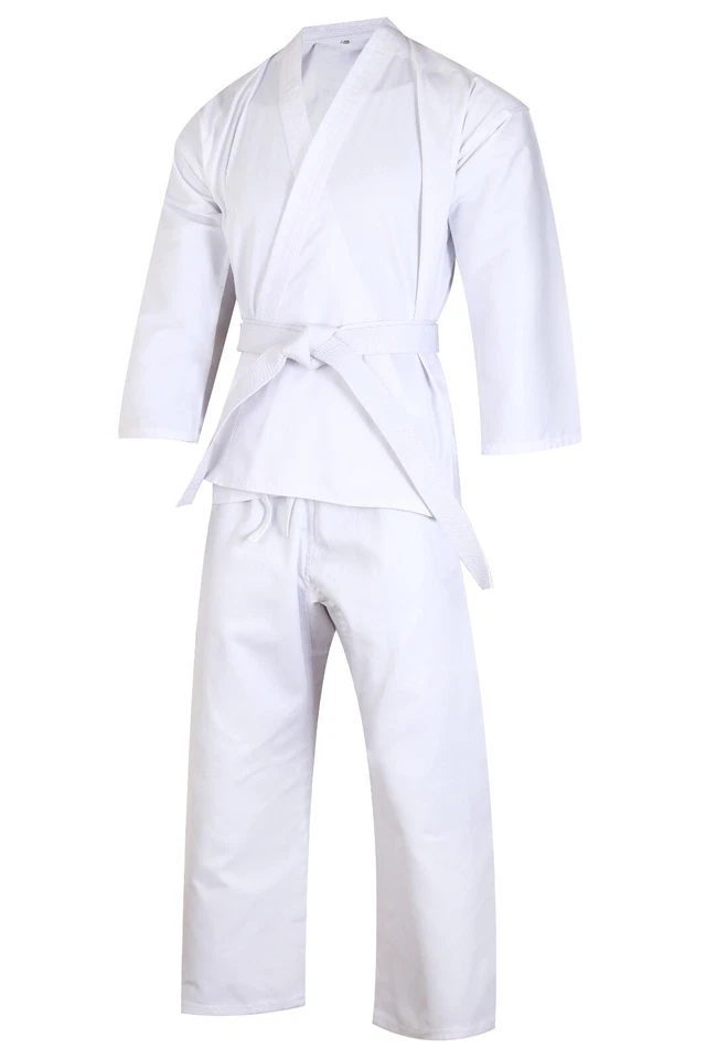 Artes Marciales Karate Uniforme Ligero Niños y Adultos Entrenamiento Gi MMA Luchador Foto 2 de 4