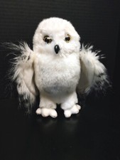Douglas Plush Snowy Owl Realistic 8"