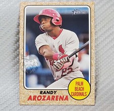 Randy Arozarena📈2017 Topps Heritage Prospect #146 Palm Beach Cardinals, Seattle