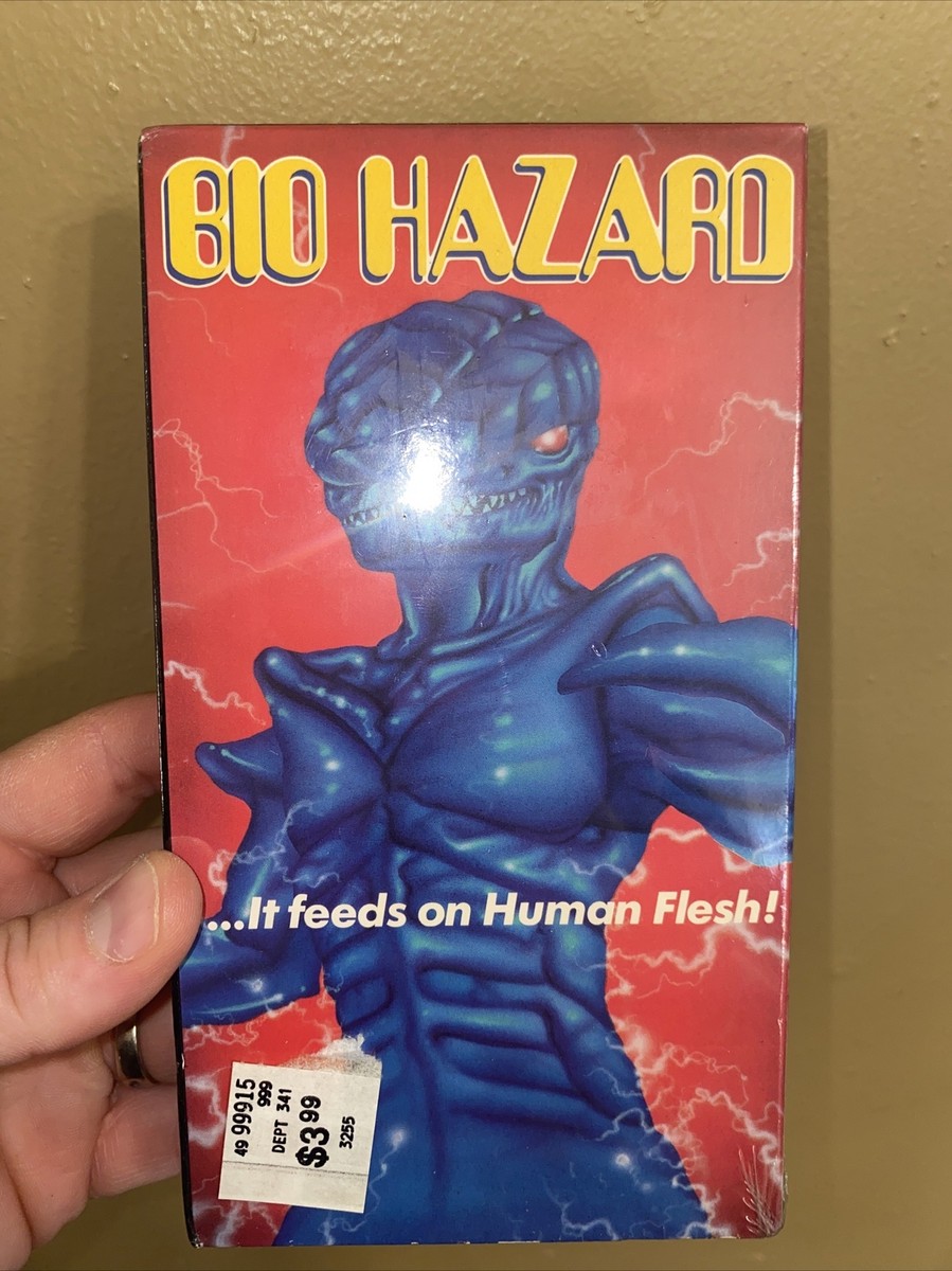 レゲエ VHS 90's ジャンク Vintage 1991 Bio Hazard VHS Tape MNTEX Entertainment - 90s Sci-Fi