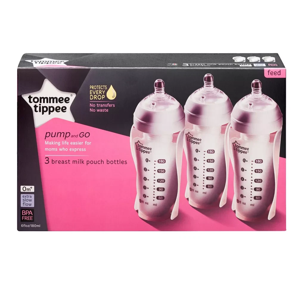 Breast milk bottles cheap on the go