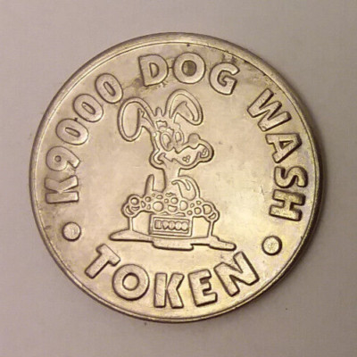 K9000 Dog Wash Token 29mm | eBay