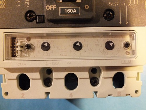 SIEMENS 3VL2716-1AE33-0AA0 (3VL2716-1AA31-0AA0+VL9216-6AE32) 160A VL160 Breaker - Picture 5 of 12