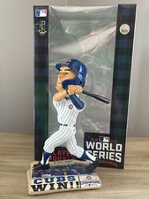 JAVIER BAEZ Chicago Cubs 2016 WORLD SERIES Newspaper Base Bobblehead NIB!