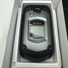 Kyocera DuraXTP E4281 - Black Sprint PTT 3G Rugged Camera Flip Cell Phone