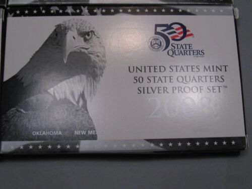 4 Year Run 2004-08 US Sand Francisco Mint Silver Quarter Proof Sets Box/coa #11 - Picture 5 of 6