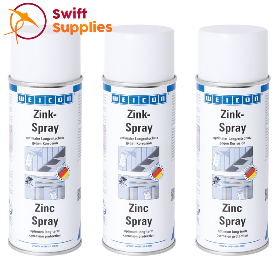 X Weicon Zinc Spray Professional-Grade Cold Galvanising