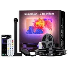 LED Lights for TV 55-60 Inch, 12.5FT Beede TV LED Backlight Kit with Bluetooth A