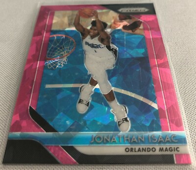 2018-19 Panini Prizm Basketball Jonathan Isaac Orlando Magic Pink Ice Prizm #179