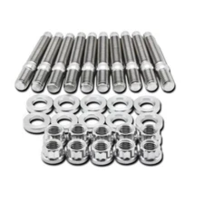 BLOX Racing SUS303 Stainless Steel Intake Manifold Stud Kit M8 x 1.25mm 55mm in