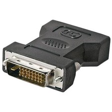Techly Adattatore DVI-I a DVI-D Maschio Femmina