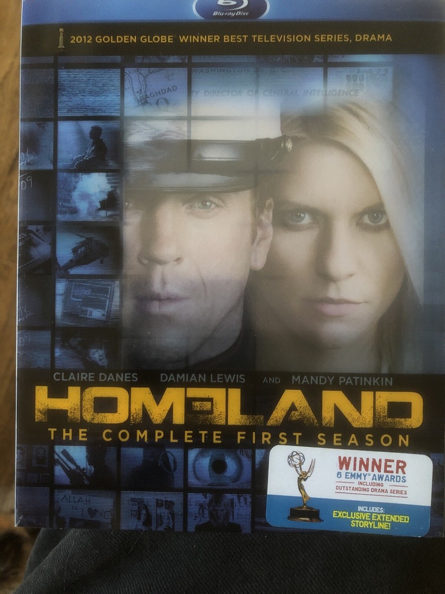 Homeland: TV Season 1 Claire Danes Blu-ray - 3 Disc Set Cult