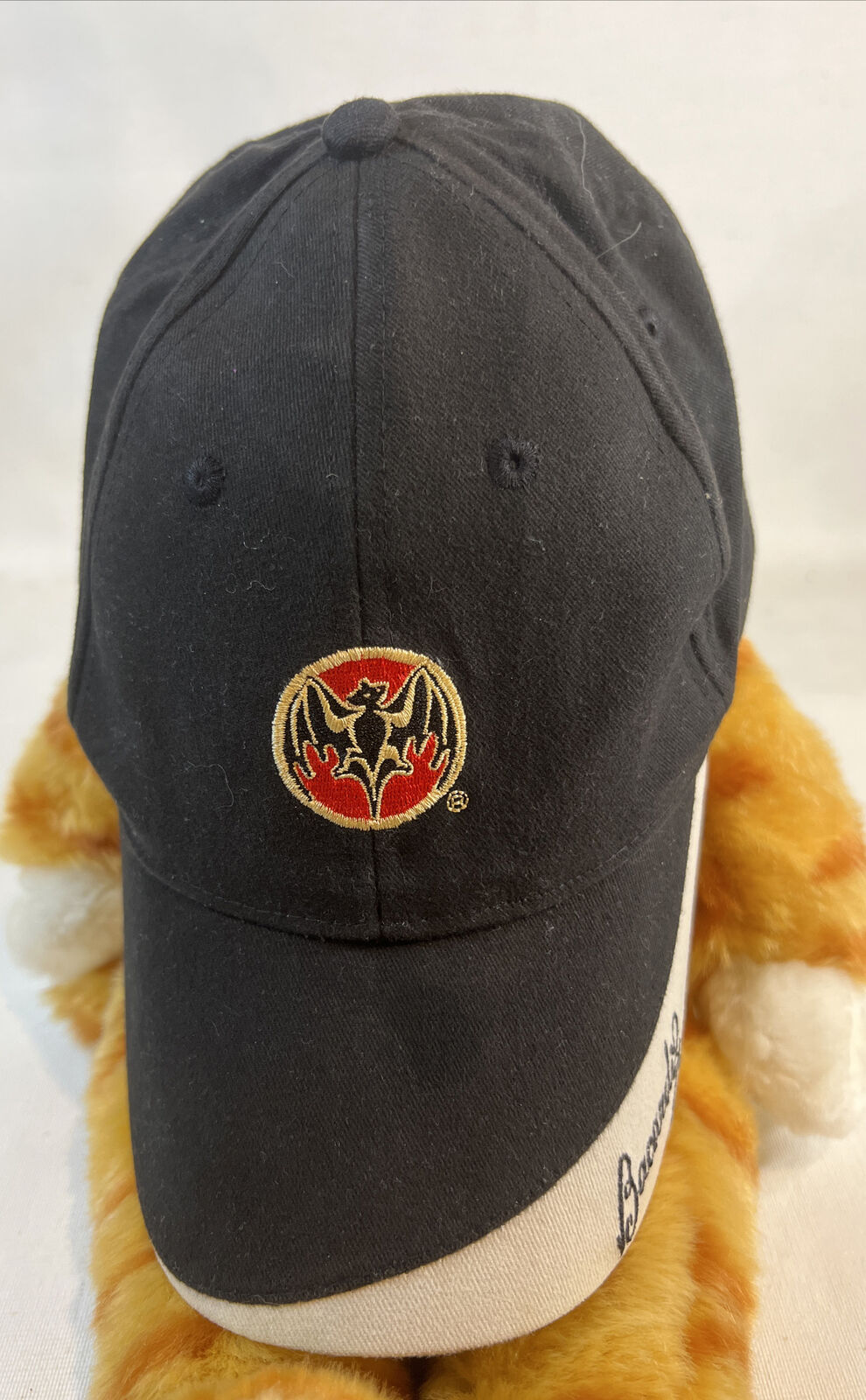 Casa Bacardi Rum CAP HAT Black W/ Bat Logo  Adjus… - image 1