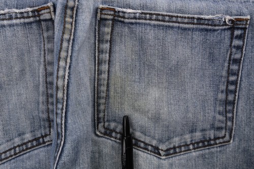 Vintage Men's Gap Jeans Loose Straight Fit Distressed Size 38x34 (Msr 38x33) - Picture 8 of 10