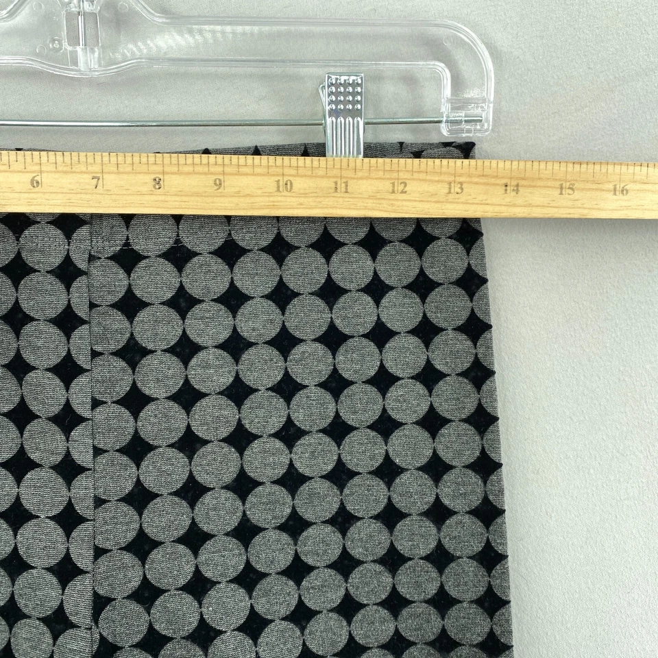 Bryn Walker Printed Legging Womens Size Small Black Gray Dot Pull On Ankle - Image 3 of 4