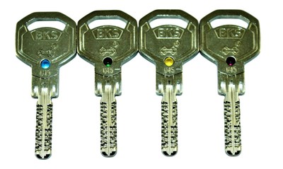 Austausch Glas Kugel für BKS Janus Schlüssel der Serie 45 und 46 (10 Stück)