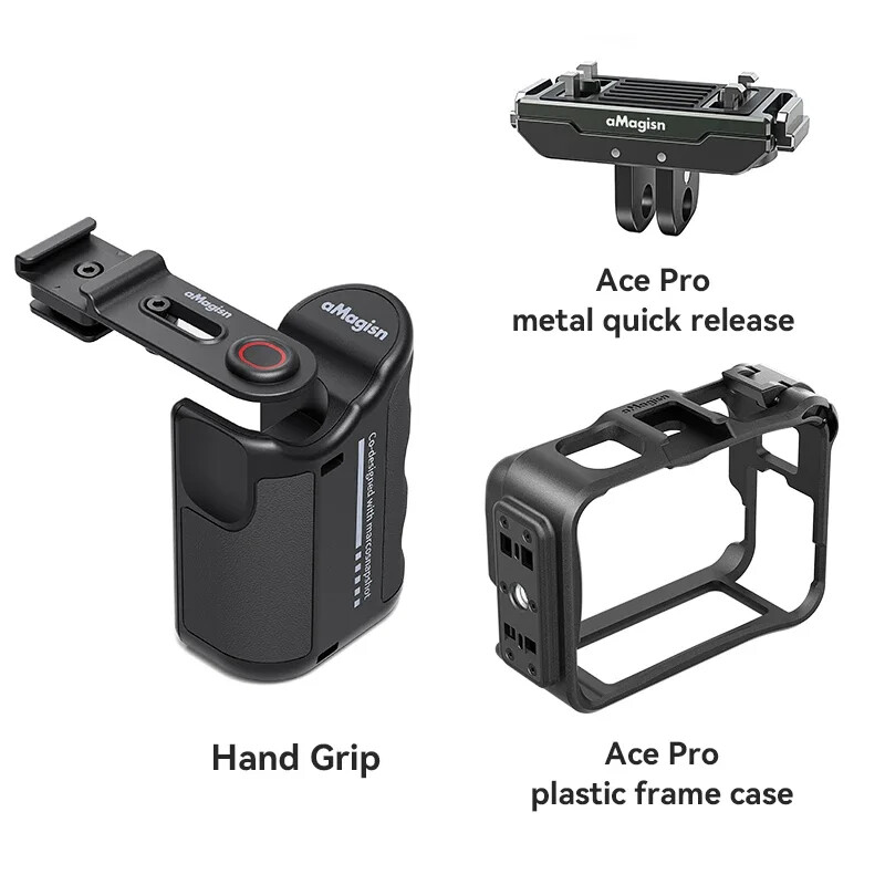 aMagisn Xplorer Grip Kit For Insta360 Ace Series Accessories Frame