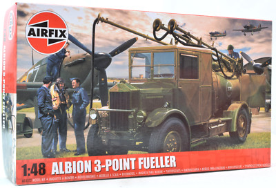 Airfix Albion 3-Point Fueller 1:48 Scale Plastic Model Vehicle Kit A03312
