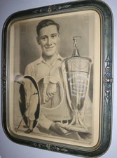 Org 1928 framed picture 1928 golf tournament Milwaukee William Randolph Hearst