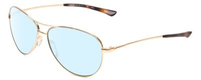 Smith Optics Langley Unisex Aviator Multi-Focus Blue Light Glasses in Gold 60 mm