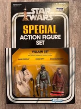 Star Wars Figura de Acción Especial Villano Set Boba Fett Snaggletooth 3.75" NUEVO