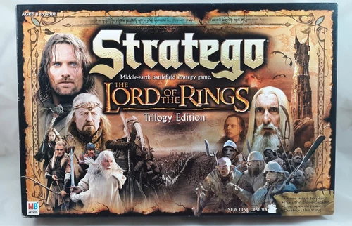 Vintage The Lord Of The Rings Trilogy Edition Stratego Milton Bradley Incomplete