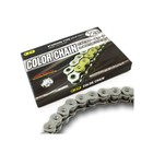 Catena per pit bike passo 420 - 108 maglie cyc - ihsv Verde Chiaro
