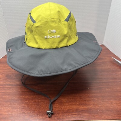 Eider Gore-Tex Sun Hat Gray/Yellow