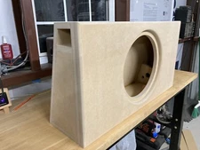 Custom JL Audio 12TW3-D4 Flush Mount Subwoofer Wedge Enclosure/Speaker Box 32Hz