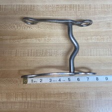 Horse Tack - 7-1/2    Low Port Western Curb Bit