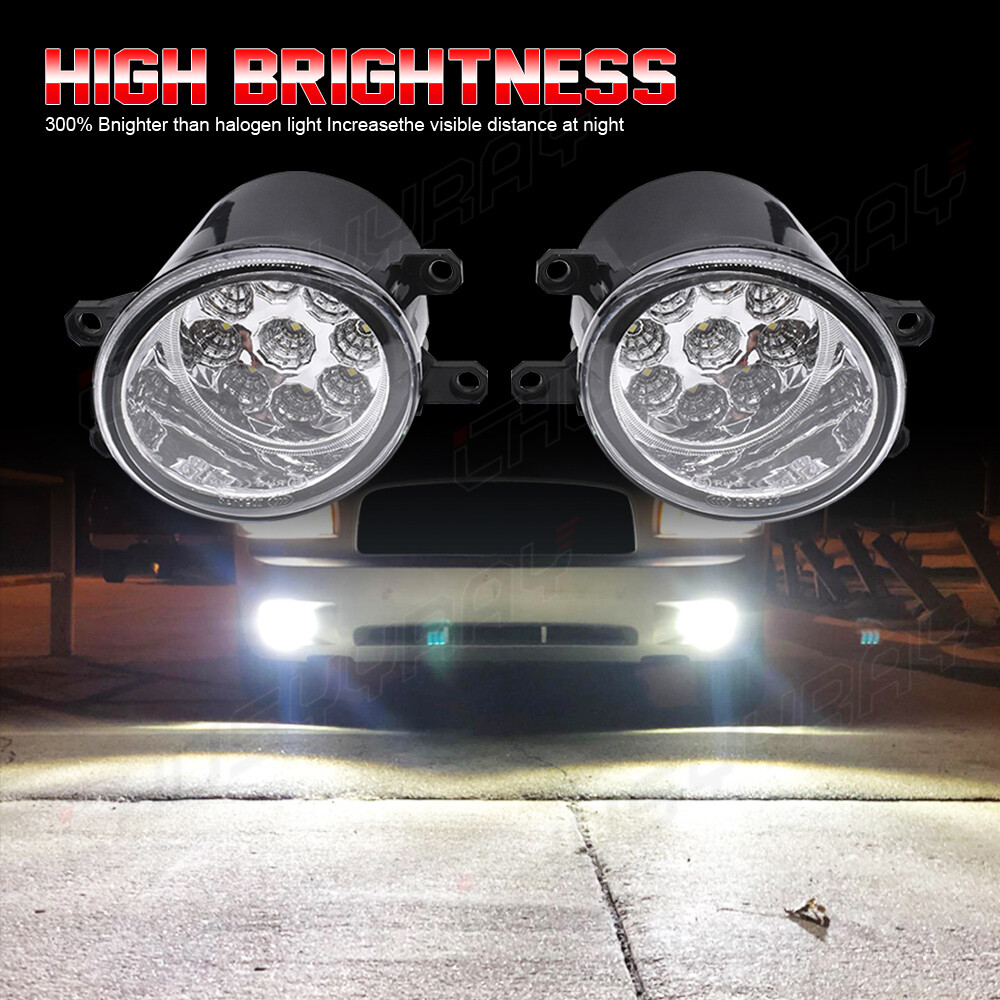 US Pair Fog Lights Driving Bumper Lamps Left&Right FIT LEXUS CT200H 2011-2013