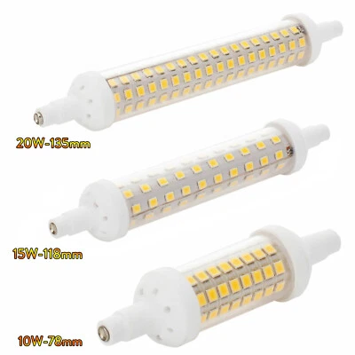 RANPO Luz de inundación LED SMD regulable R7S J78 J118 J135 10-20W 2835 reemplaza lámpara halógena