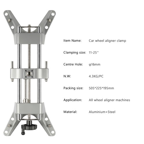 2pcs Wheel Alignment Rack Rim Clamp Mount for 11'' to 25'' Rim 4S Shop Tools - Picture 3 of 12