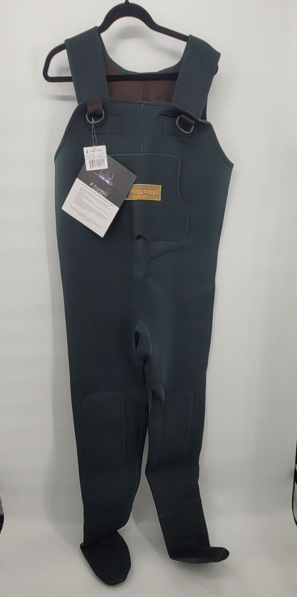 FROGG TOGGS Mens Large Amphib SF Neoprene Chest Waders Bib FROGG TOGGS Mens Large Amphib SF Neoprene Chest Waders Bib