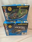 1993 Hasbro Gi-Joe Manta-ray & Razor-blade Vehicles