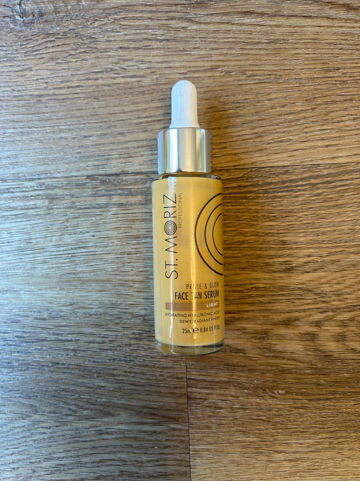 St. Moriz Professional Prime & Glow Face Tan Serum LIGHT 25ml FREEPOST
