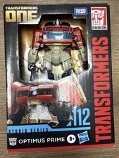 Transformers Toys Studio Series Deluxe One 112 Optimus Prime  4.5-inch Convertin