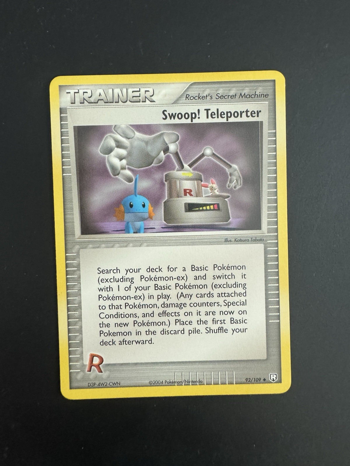 Pokemon TCG Team Rocket Returns Swoop! Teleporter 92/109 Trainer Uncommon