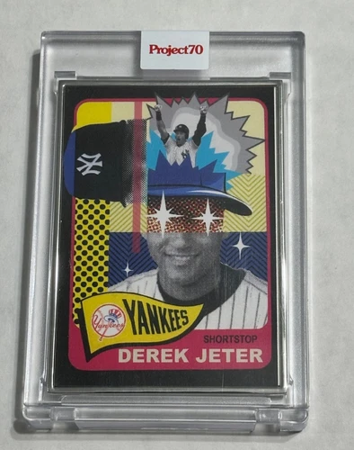 2021 Topps Project 70 Derek Jeter # 106 Artist Proof /51 by POSE Jordan Nickel