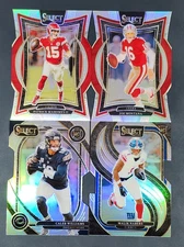 2024 Select Football SILVER DIE-CUT PRIZMS You Pick the Card - READ