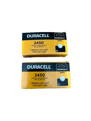 Duracell 2450 3V Lithium Coin Battery - Long Lasting, 2x 6count (12 Total)