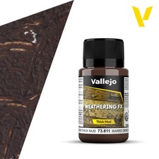Vallejo Weathering FX 73.811 Dense Brown Mud 40ml