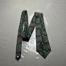 Vtg Burberrys of London Necktie Mens Silk Paisley USA Made Designer Tie 1980s
