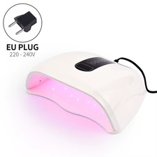 96W 48LED Lights Nail Dryer Red Light Fast Drying LED Nail Lamp Tow Hand Big Lam