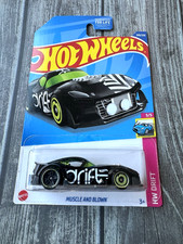HOT WHEELS Muscle and Blown Black Treasure Hunt TH HW Drift Mainline HCY00 2022