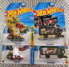 Hotwheels Feline Lucky & Raijin Express Combo...