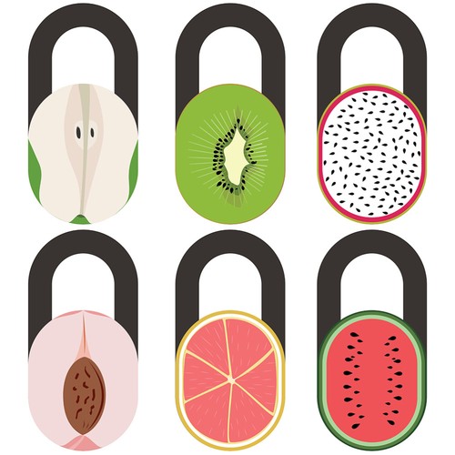 6 Pcs Copertura La Privacy Della Fotocamera Protettore Coperture - Photo 4/11